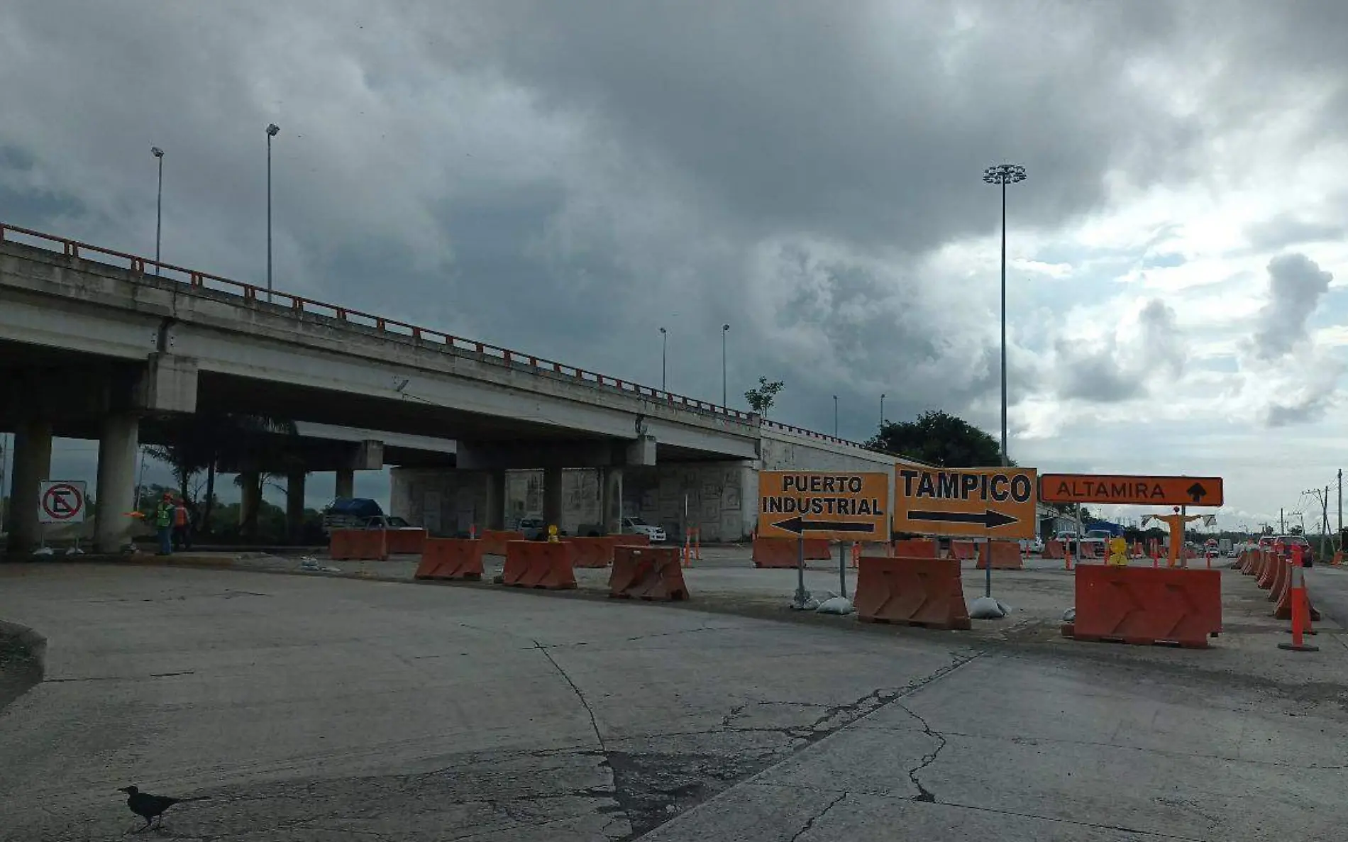 Incrementan costo de pasaje entre Cuauhtémoc y Altamira por obras del puente roto Miguel Díaz (2)